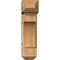 Ekena Millwork Westlake Craftsman Smooth Bracket w/ Offset Brace, Western Red Cedar, 7 1/2"W x 20"D x 28"H BKT0806X20X28WTL04SWR - alternate 3